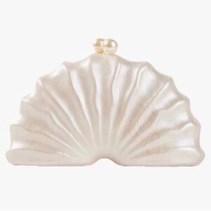Elegant Sea Shell Clutch Purse